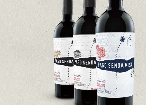 diseño etiqueta vino