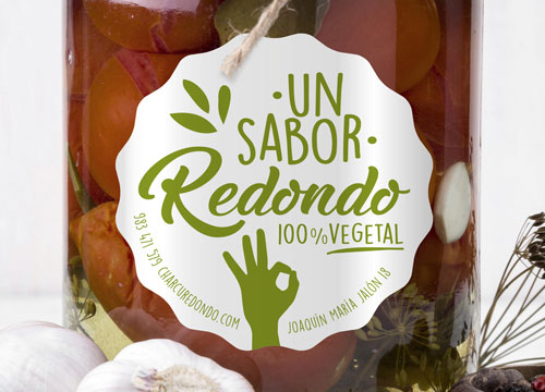 diseño etiqueta conserva